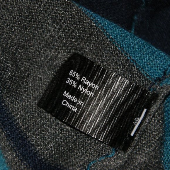 LANE BRYANT Stripe Draped Cardigan Sweater sz 14/16 Women's Plus - Picture 5 of 7